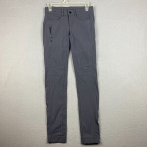 Lululemon Womens Size 4 Bust A Move Moto Pants Soot Light Gray W5C50S $128 Ride